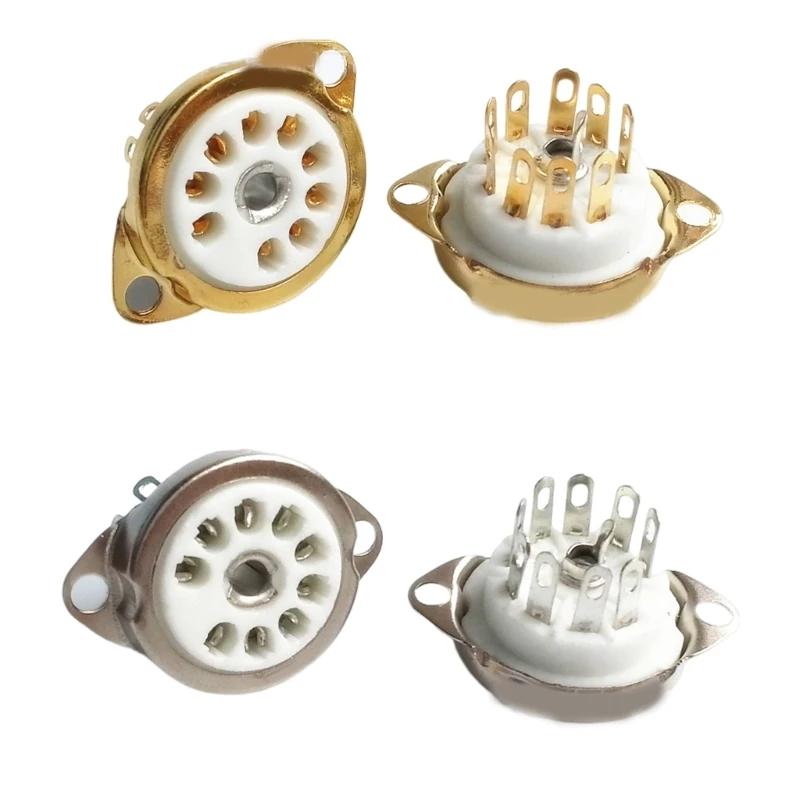 5 pièces prise de Tube en céramique de qualité prise de Tube 9PIN prise de Tube à vide 9 broches 24B