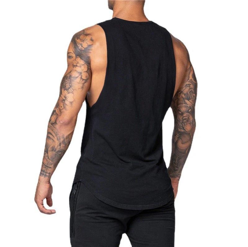 Débardeur de musculation homme personnalisé - Chemise sans manches fitness et entraînement musculaire