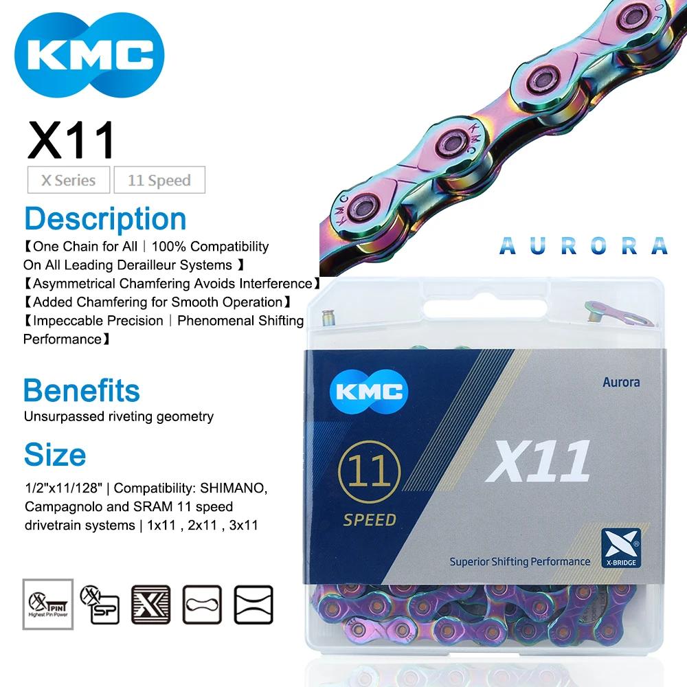 KMC-Vélo de Montagne JORoad X10 X11 X12, 10/11/12 Vitesses, Aurora JOCompatible pour WinterMANO JOwi