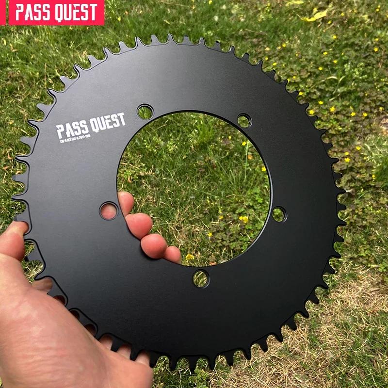 PASS QUEST 130BCD plateau 5 griffes disque fermé rond/ovale 42/44/46/48/50/52/54/56/58/60T pour péda
