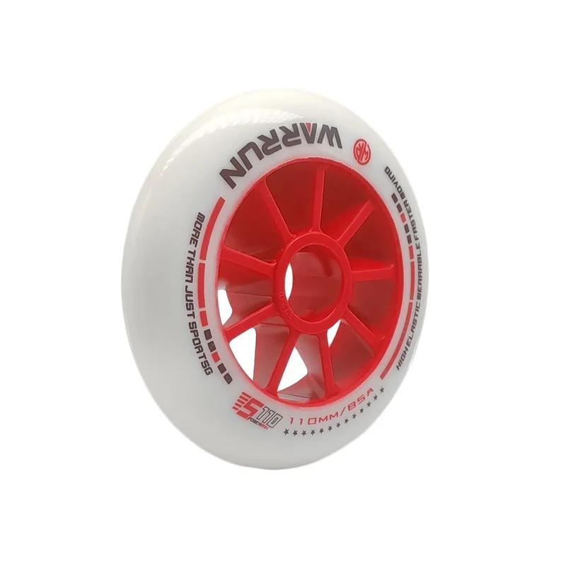 WARRUN-Roue de patinage de rue en plein air, patins de vitesse en ligne, patins 90, 100, 110, pneus 