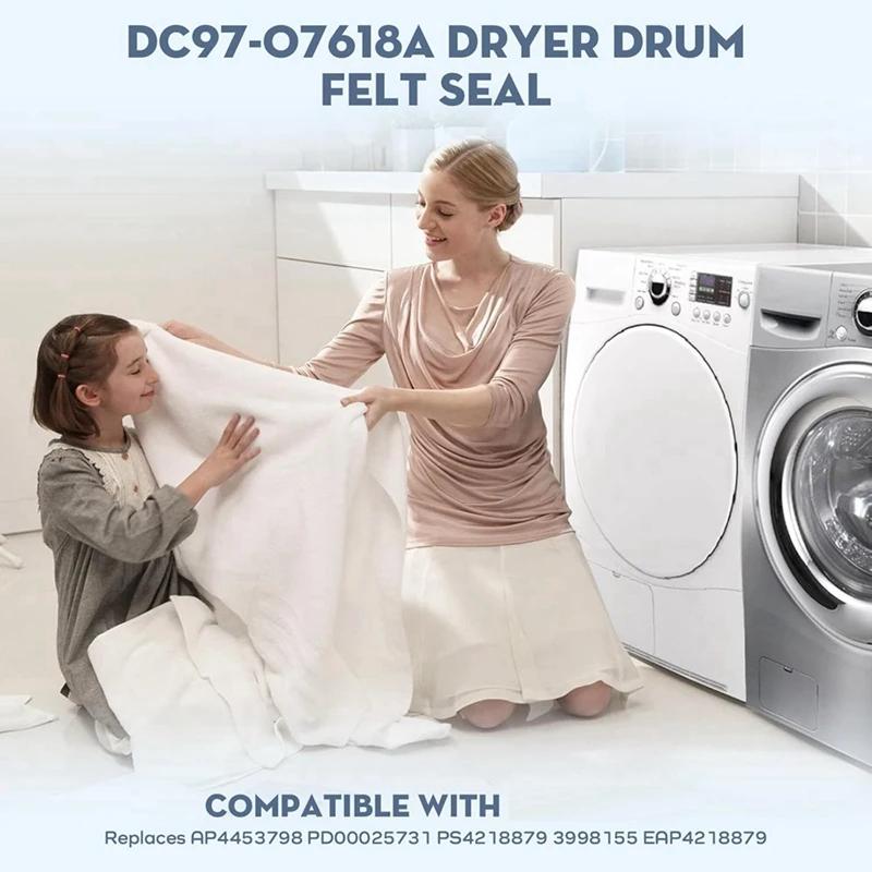 Joint en feutre pour tambour de sèche-linge DC97-07618A, joint en feutre pour tambour de sèche-linge