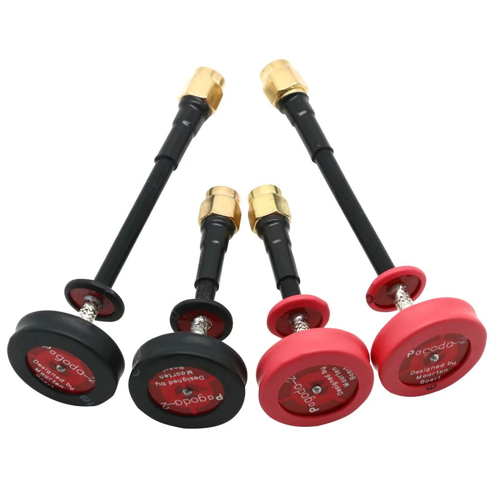 Pagode 2/Triple alimentation Patch 5.8G 5dBi 50W omnidirectionnel Omni FPV antenne pagode à écran pl