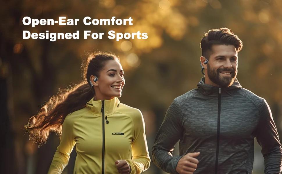 Courir pour shokz casque à Conduction osseuse Bluetooth écouteurs à oreille ouverte sans fil sur l'o