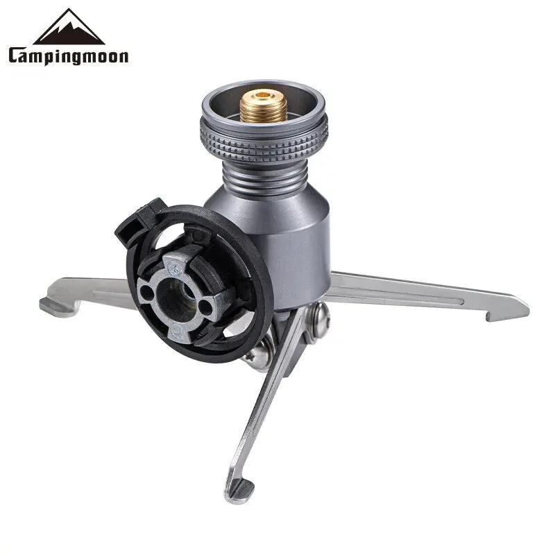 CPAMINGMOON Support de four à fusée Z23-CB Adaptateur à trois broches, Tête de four à gaz longue pla