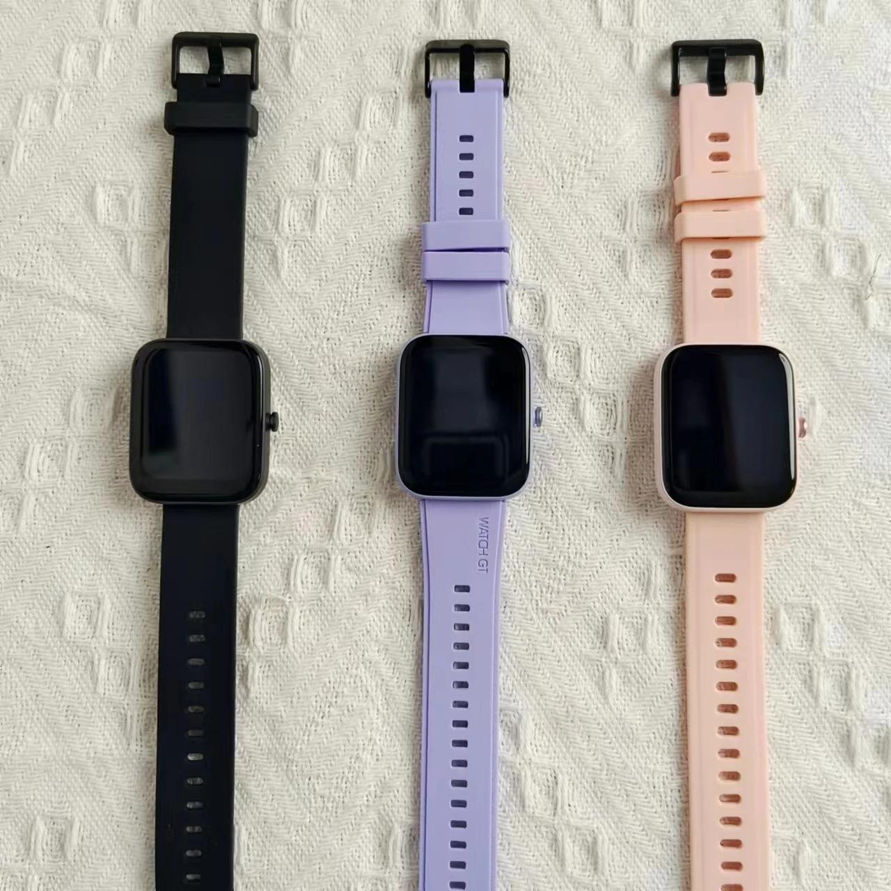 Amazfit-Bip 3 Smartwatch pour Homme et Femme, Cadeau d'Anniversaire, Mesure de la Saturation en Oxyg