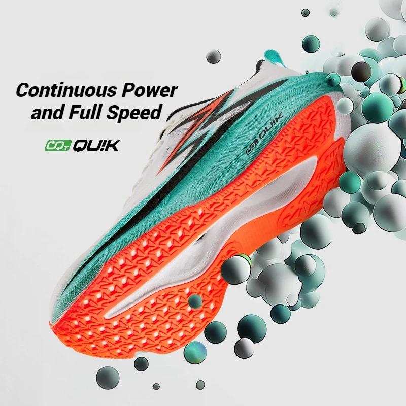 Chaussures de course 361° Flamme 4.0 MIX homme - Plaque carbone marathon rebond stable résistant