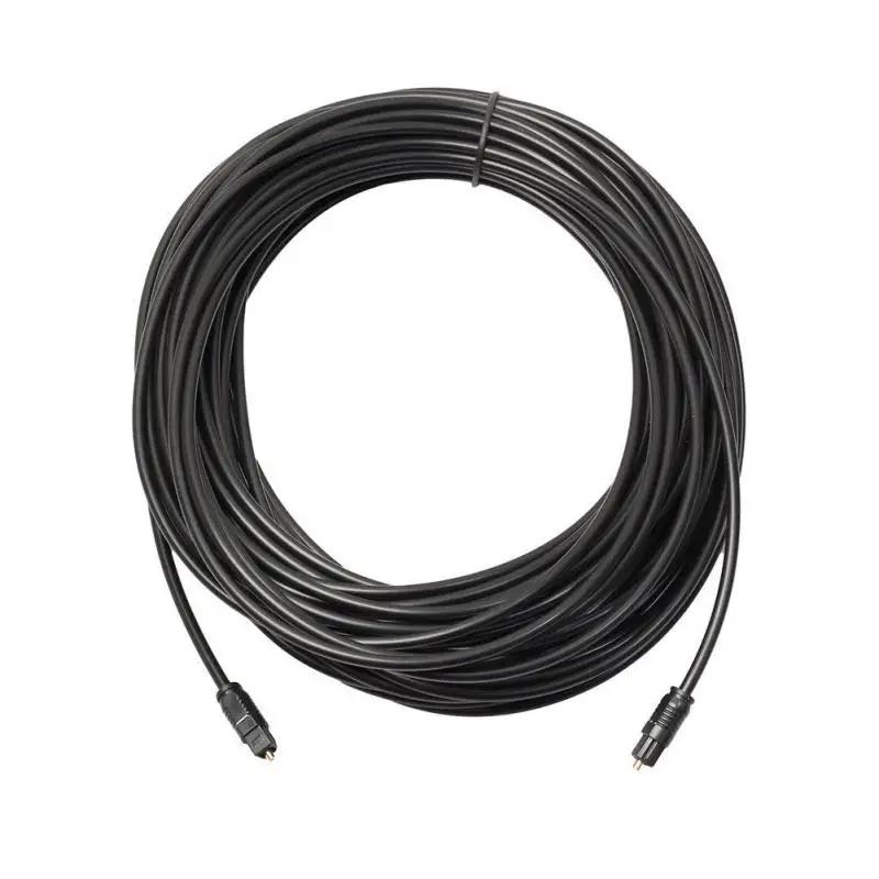 Câble Audio optique numérique plaqué or pour Toslink, 1m 1.5m 2m 3/5m 10m 15m 20m SPDIF MD DVD, câbl