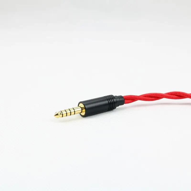XINHS-Câble coaxial hybride Hi-Fi K05, argent pur 4N, cuivre pur 7N, 2 brins, câble de téléphone de 