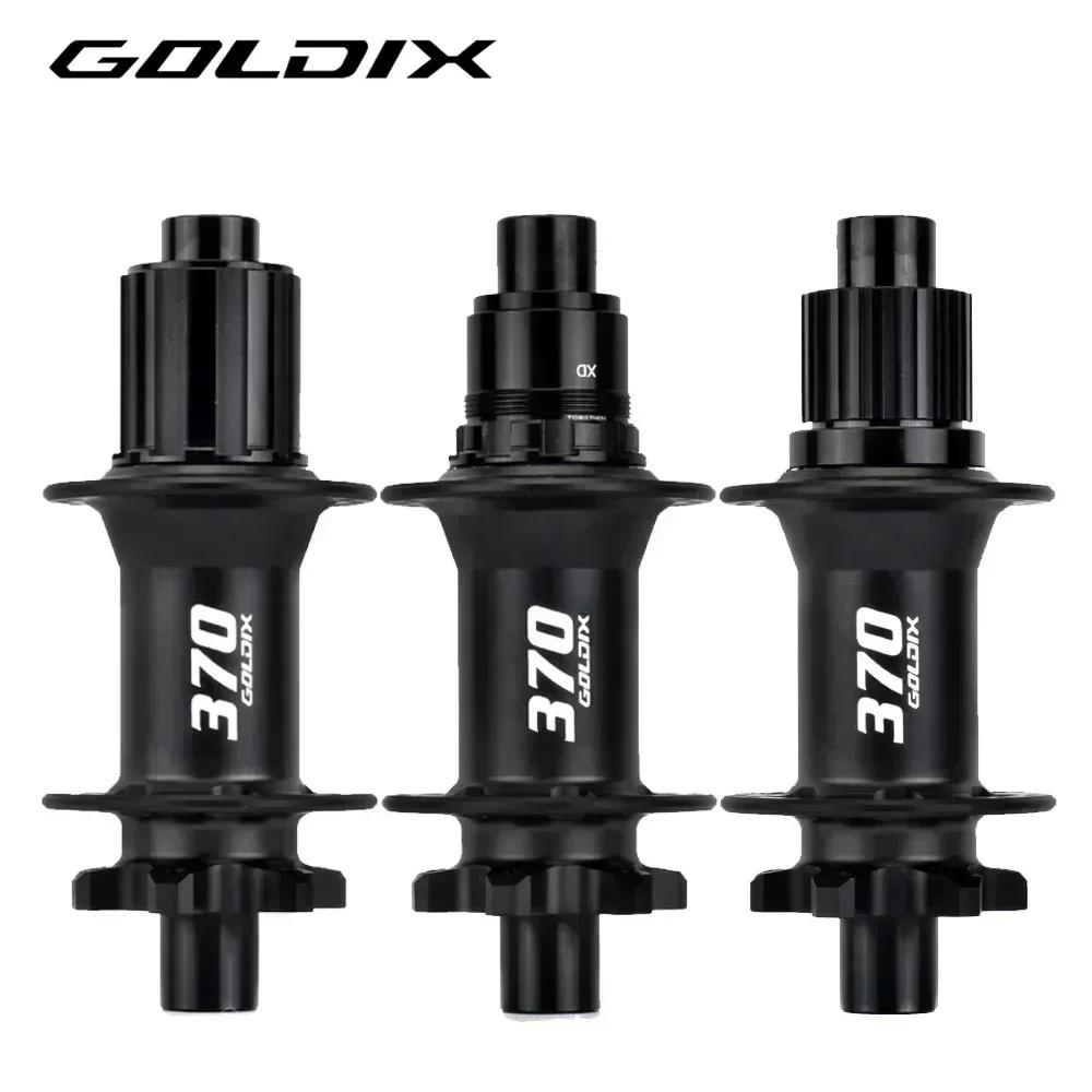 GOLDIX GDX370 32H moyeu de vélo roulement scellé frein à disque 6 boulons j-bend 32 trous cliquet 36