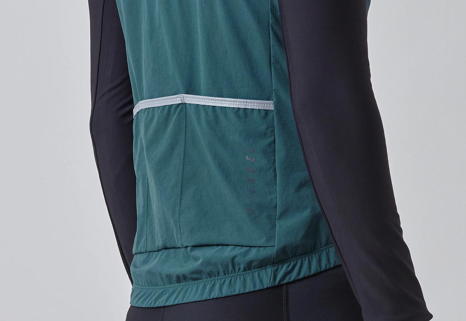 SPEXCEL 22 Explore hiver coupe-vent et thermique intérieur gilet de cyclisme 2 couches vêtements de