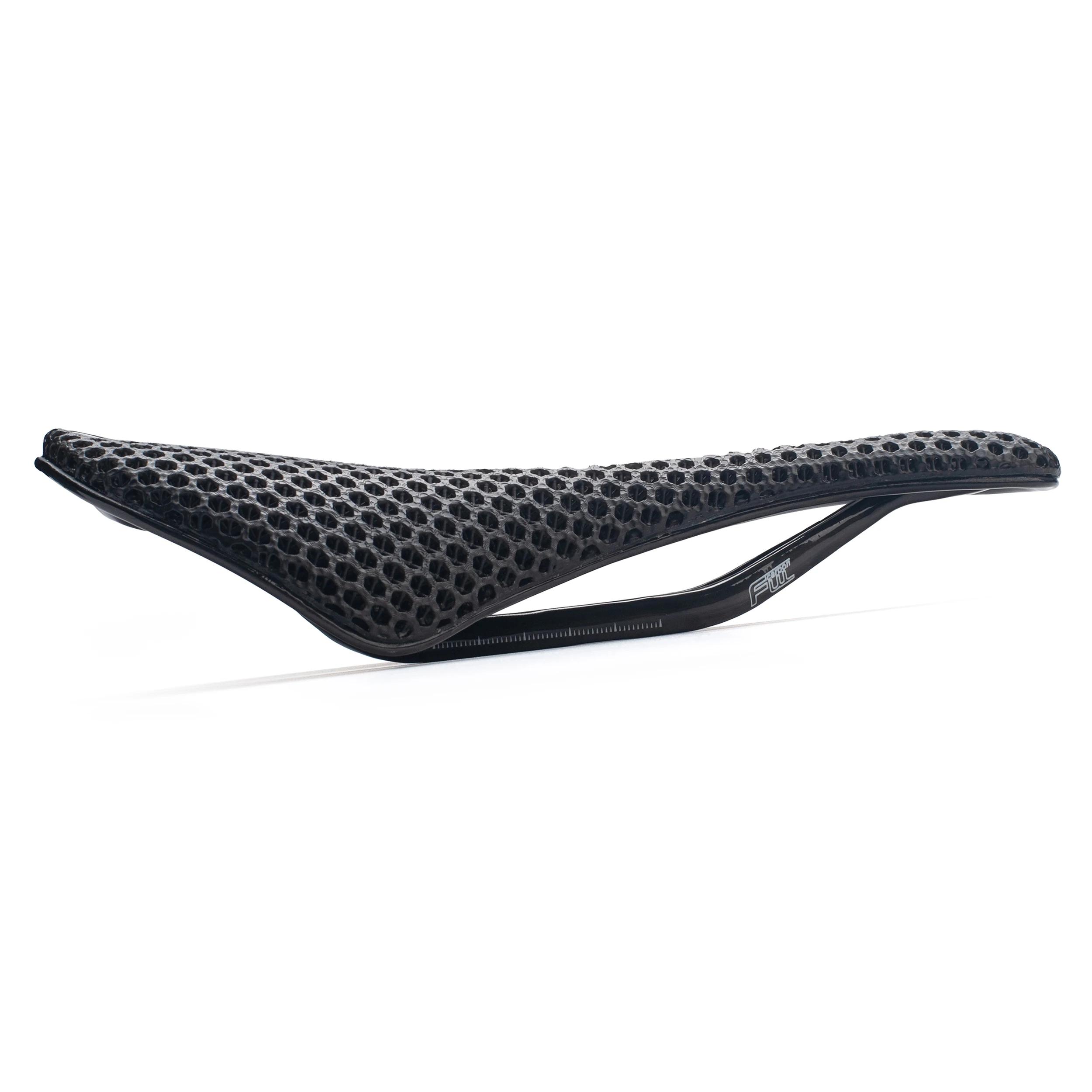 LINGMAI selle ultralégère entièrement en carbone imprimé en 3D 162g siège de vélo route vtt sièges d