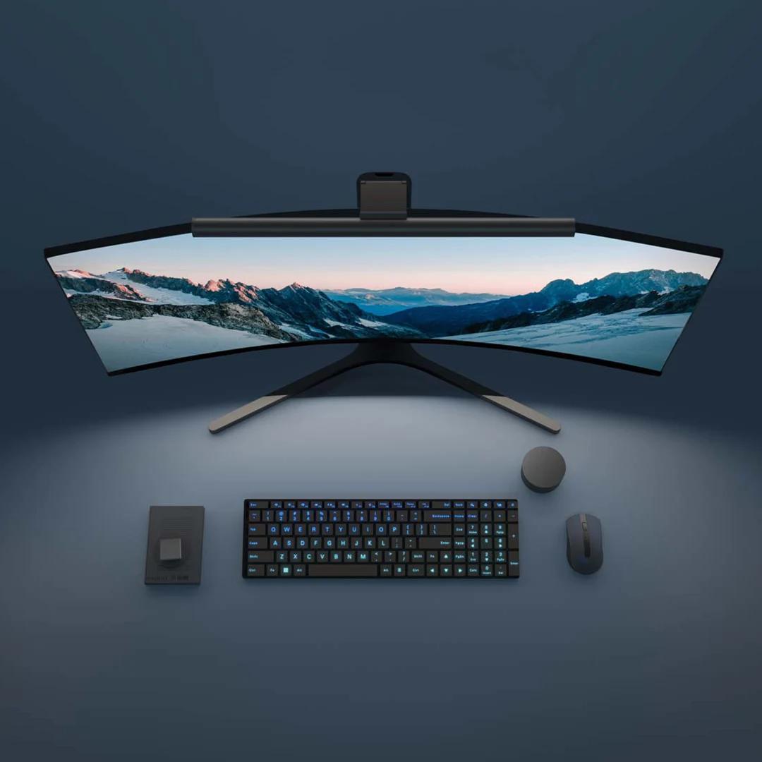 Xiaomi barre lumineuse suspendue gradation continue soin des yeux lampe de bureau LED 1S ordinateur 