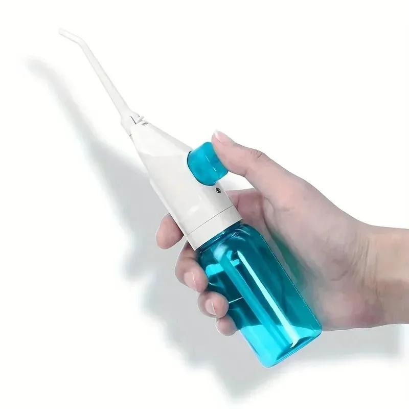 Irrigateur buccal haute pression, hydropulseur Portable, Style cure-dents manuel, nettoie en profond