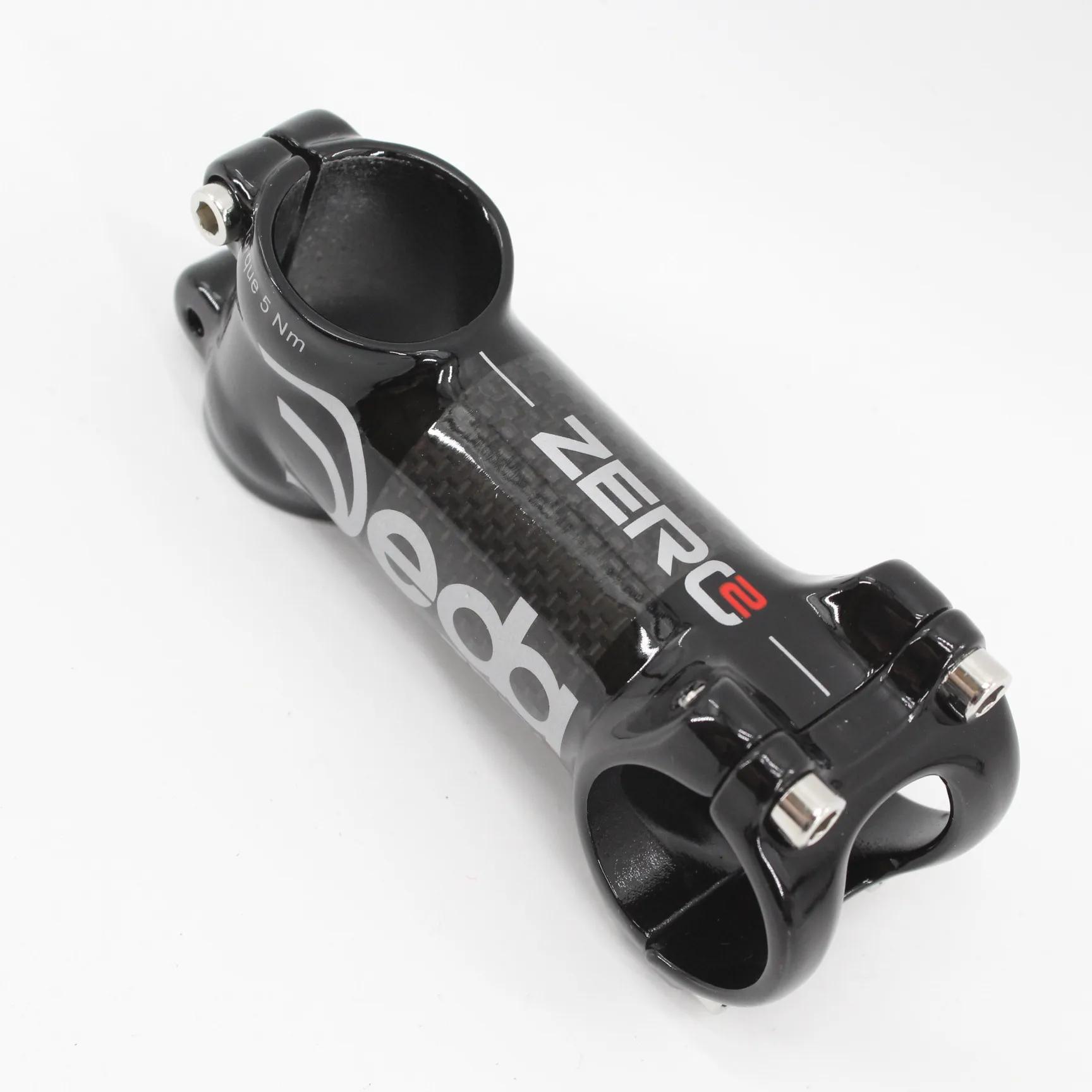 Tout nouveau JEDA argent route carbone tige de vélo en alliage 31.8*60-120mm 6 17 degrés Angle VTT t