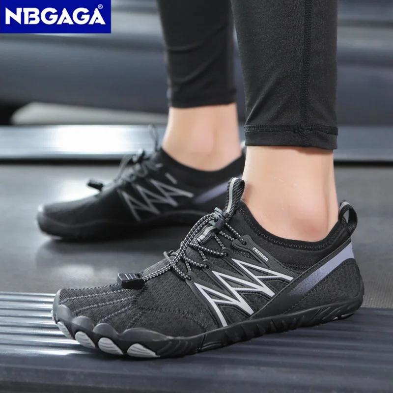 Chaussures de sport aquatique pour hommes, baskets légères à cinq doigts, antidérapantes, à séchage 