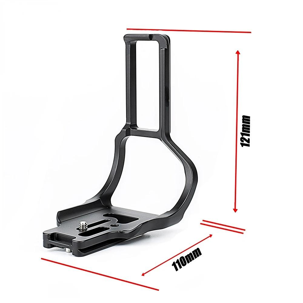 Support en L pour caméra D850LBG, fixation rapide, plaque en L, vis 1/4, prise de vue vidéo vertical