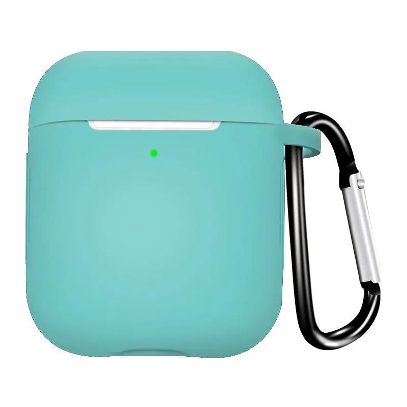 Étui AirPods 1/2 Gen en Silicone pour écouteurs sans fil, étui pour écouteurs respectueux de la peau