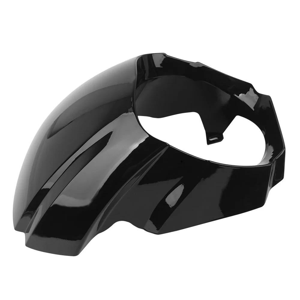 Masque de Carénage Noir Brcorporelle pour Lumière de Sauna Avant de Moto, pour Harley Softail instou