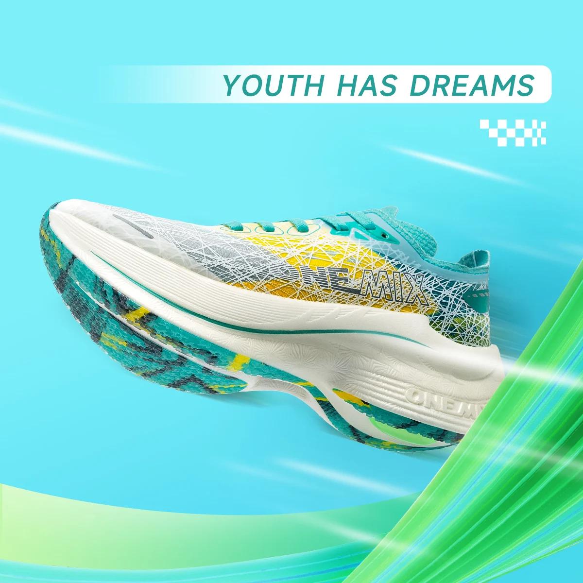 Chaussures ONEMIX Marathon plaque carbone - Course absorption choc ultra-légères technologie rebond