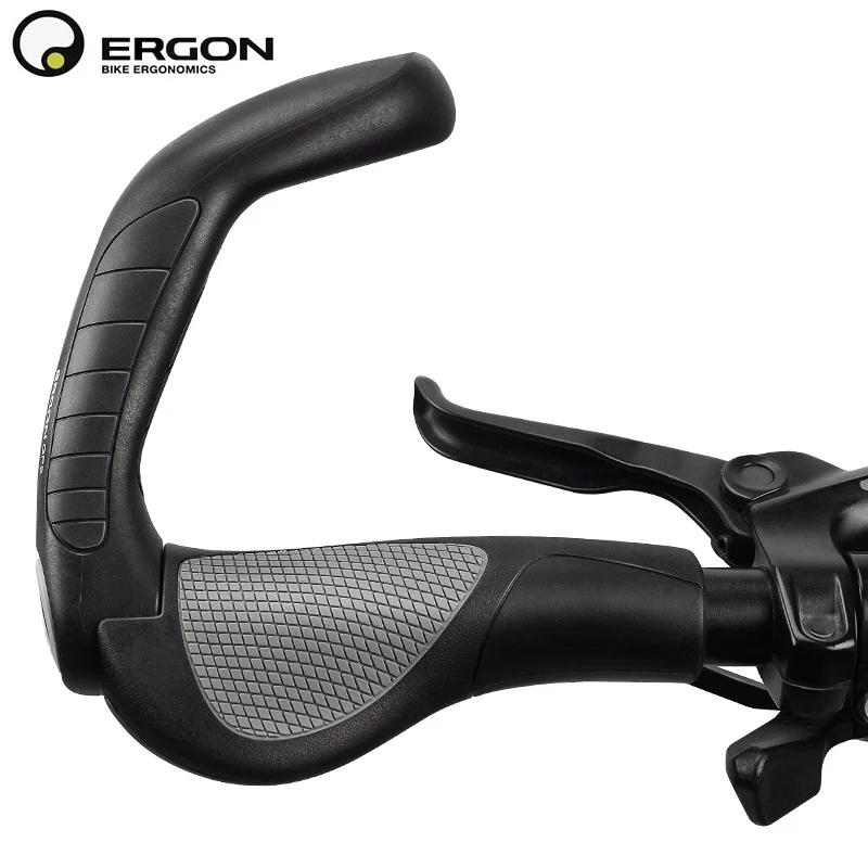 ERGON – poignées de guidon de vélo ergonomiques, GP1 GP3 GP5, vtt, extensible, verrouillable, en cao