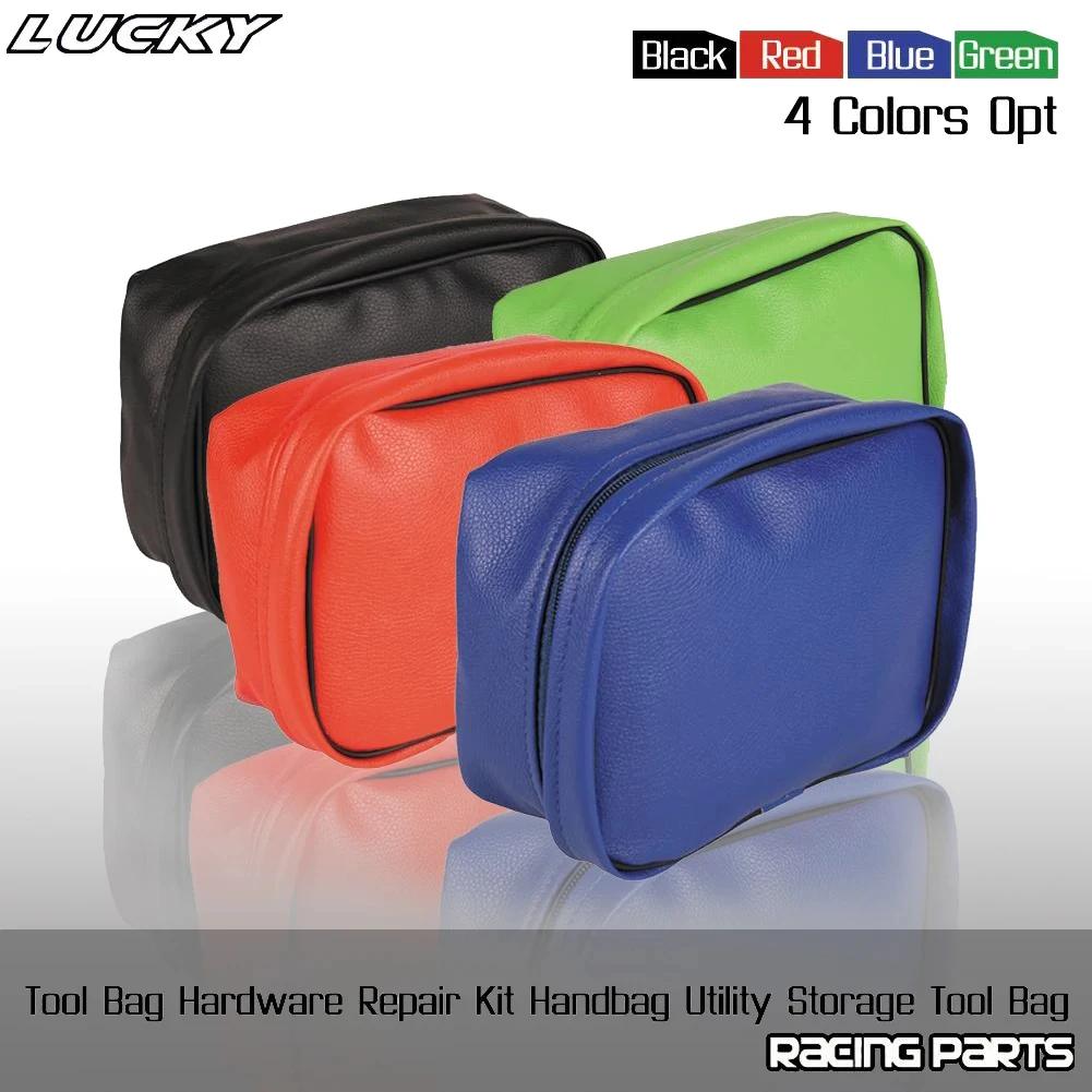 Sac à outils arrière pour moto tout-terrain, Kit de rangement en cuir PU, étanche et Durable pour Ho