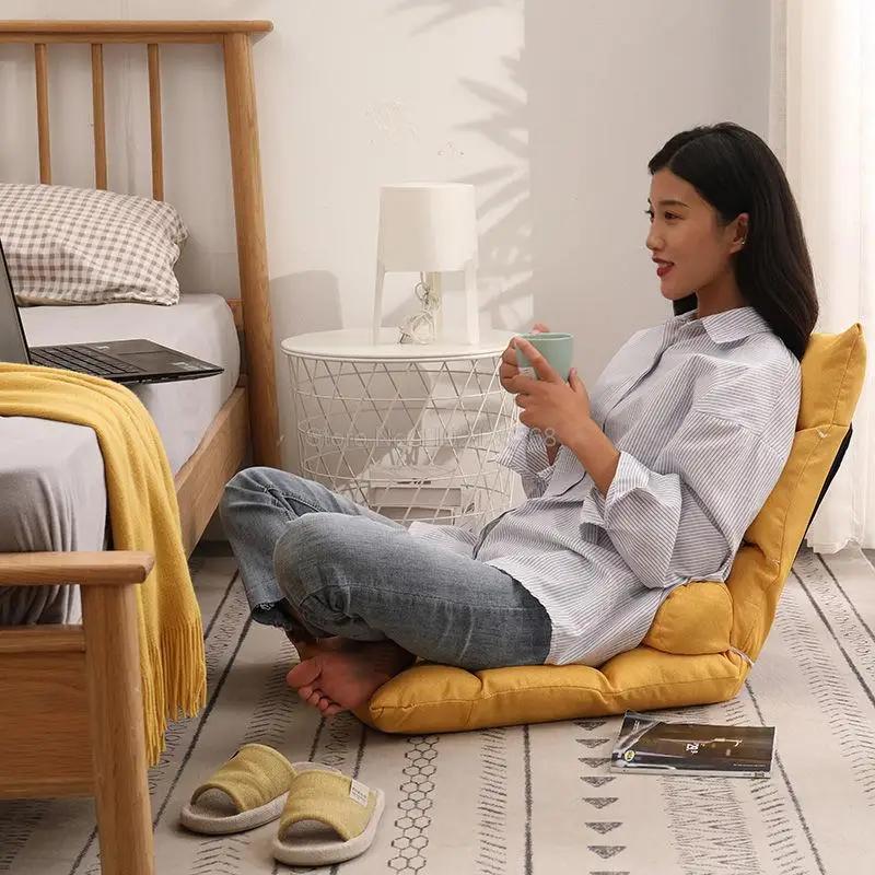 Chaise longue pliante maison balcon salon chaise pliante loisirs balcon paresseux canapé Tatami chai