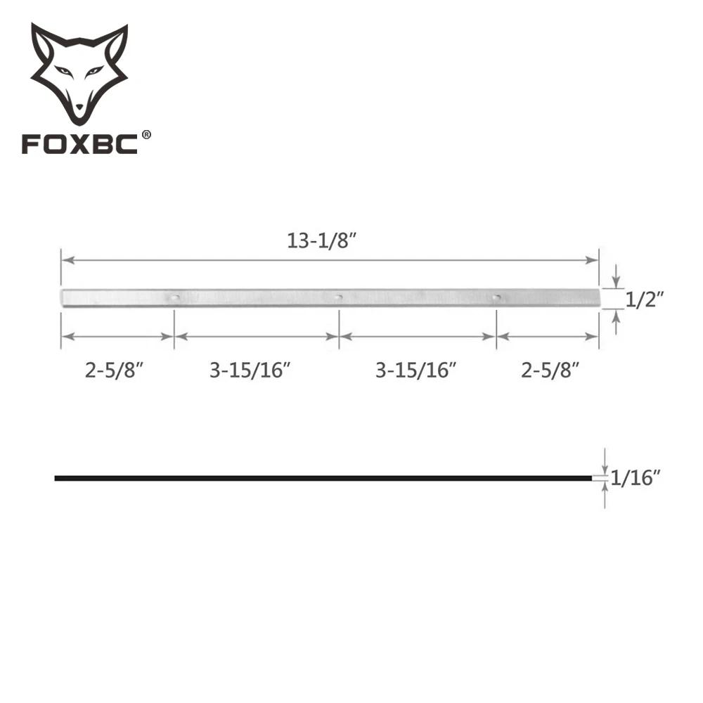 FOXBC 13 "333mm HSS lame de raboteuse de couteau pour outil de travail du bois Scheppach PLM1800-JEU