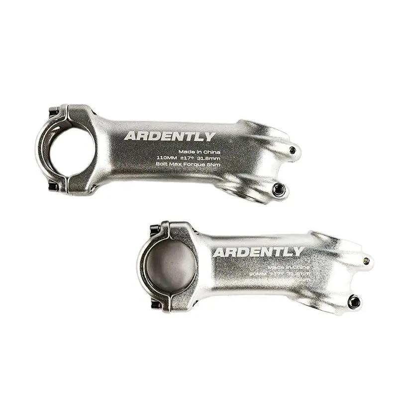 Ardently-Potence en aluminium pour guidon de vélo de route et VTT, accessoire de cyclisme, 17mm x 90