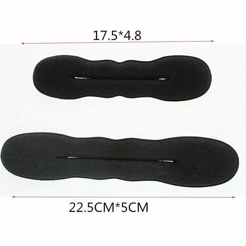 Éponge En Plastique Boucle Bouclés Cheveux Créateur Cheveux Chouchou Bandeau Twist Donut Bun Curler 