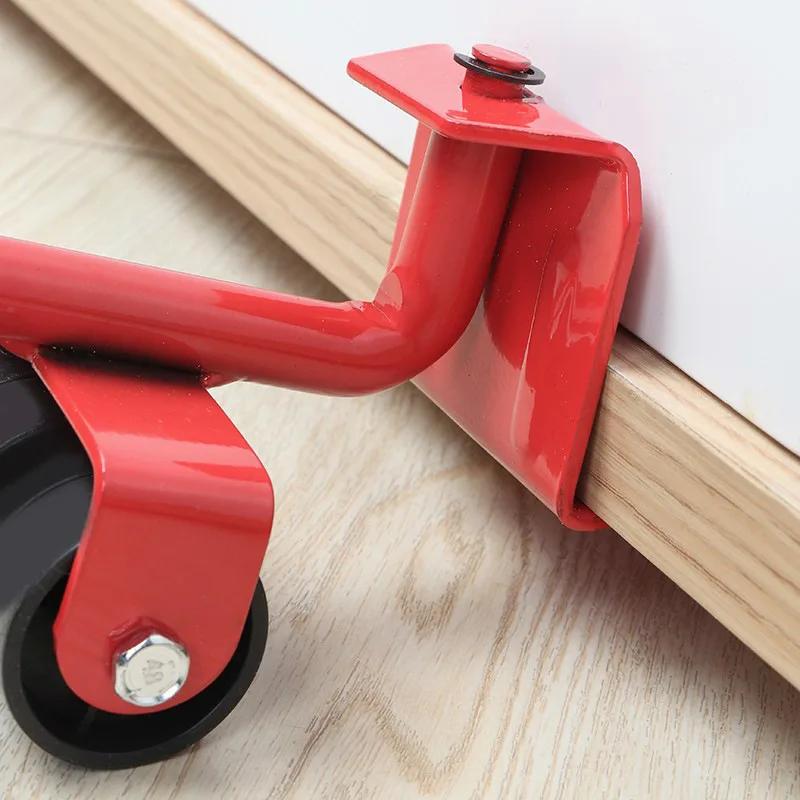 Nouveau dispositif de déplacement de barre de roue de rouleau de levage de meubles robuste aide de l