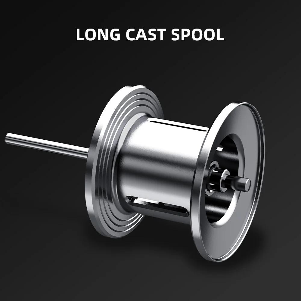 KastKing Royale MegaTron moulinet Baitcasting longue coulée 7.2:1 rapport de vitesse moulinet bobine