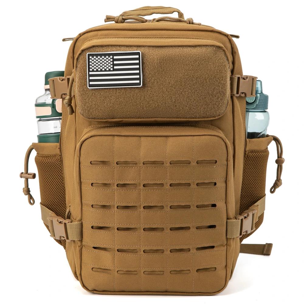 25L sac à dos tactique sac extérieur pour Fitness MOLLE sac à dos GYM pour femmes/hommes EDC randonn