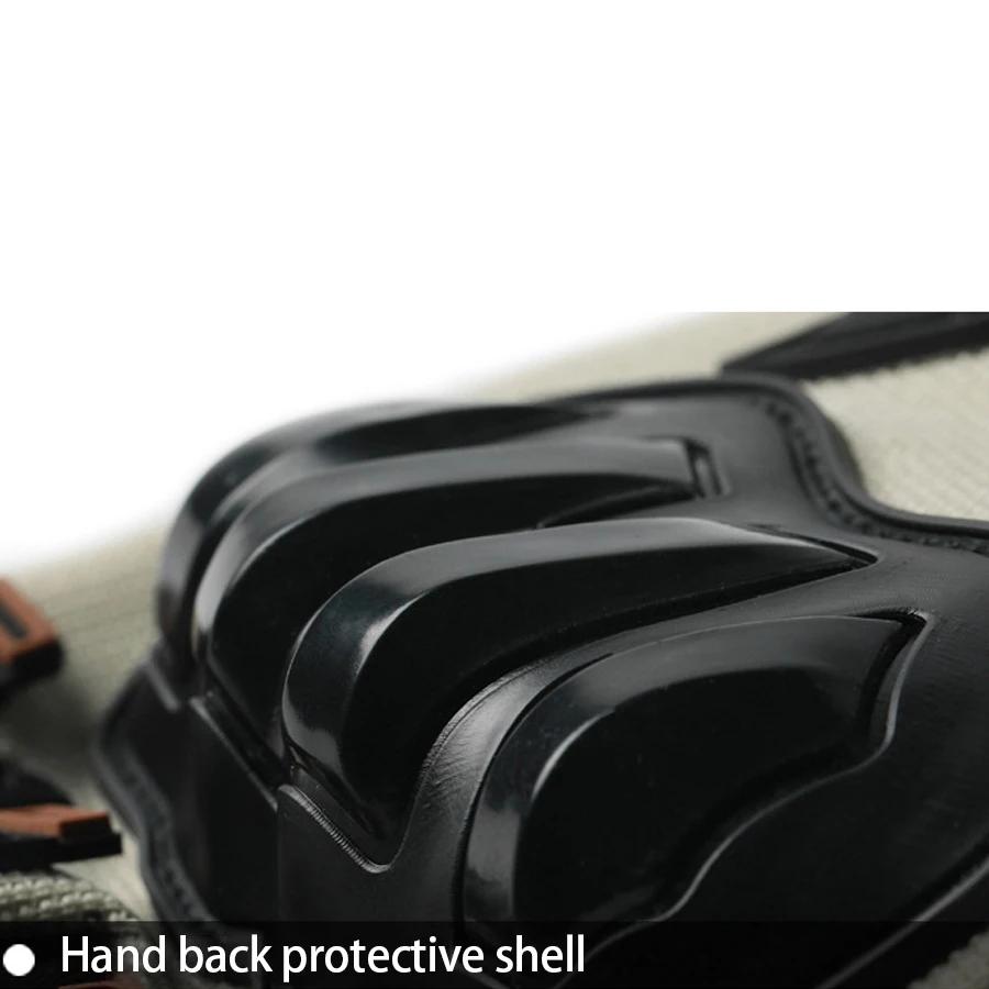 Gants demi-doigt pour hommes, gants de protection d'extérieur F, tenue de sport, résistants à l'usur