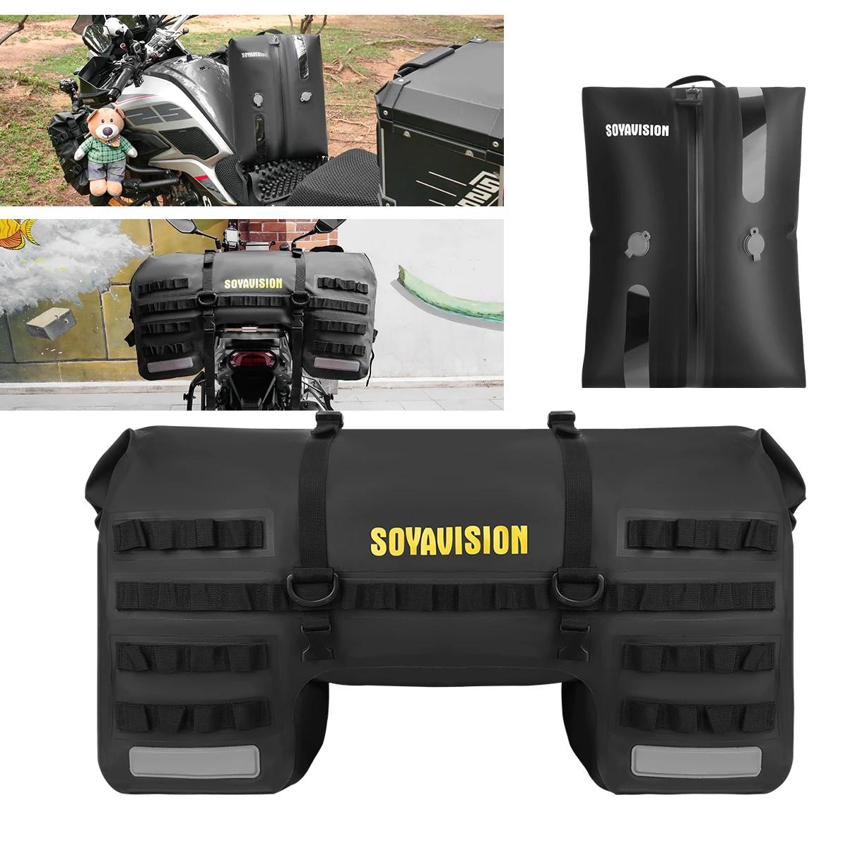Sacs étanches universels pour moto, sacs de siège arrière, cyclisme, camping, voyage, vélo, scooter,