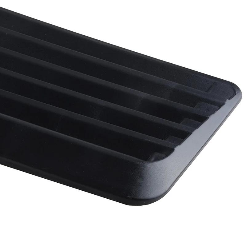 1 pièces noir/Fiber de carbone universel voiture débit d'air cuillère d'admission capot décoratif Ve