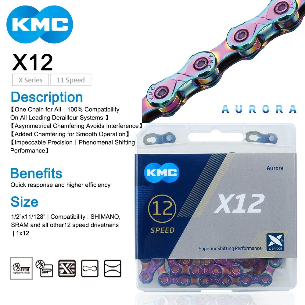 KMC-Vélo de Montagne JORoad X10 X11 X12, 10/11/12 Vitesses, Aurora JOCompatible pour WinterMANO JOwi