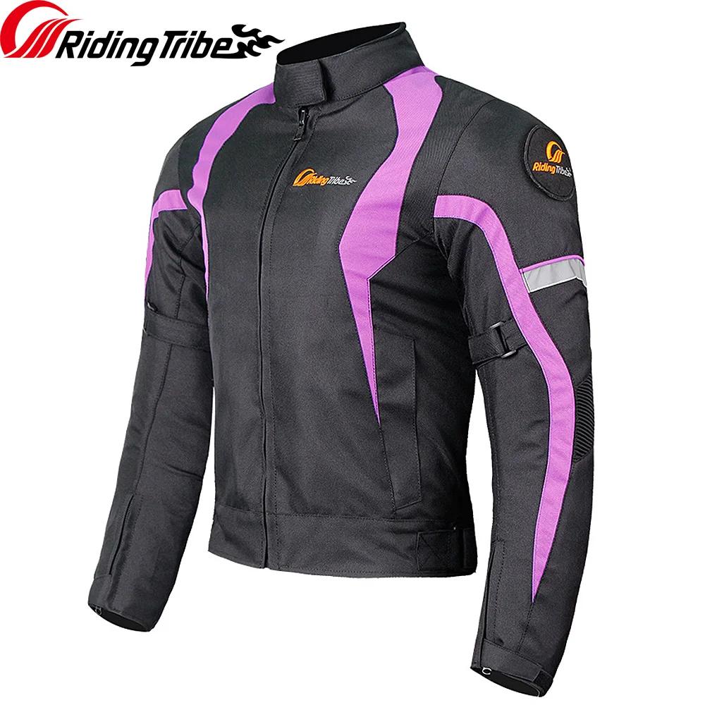 Femme moto veste d'hiver thermique coupe-vent vêtements corps équitation manteau de sécurité coussin