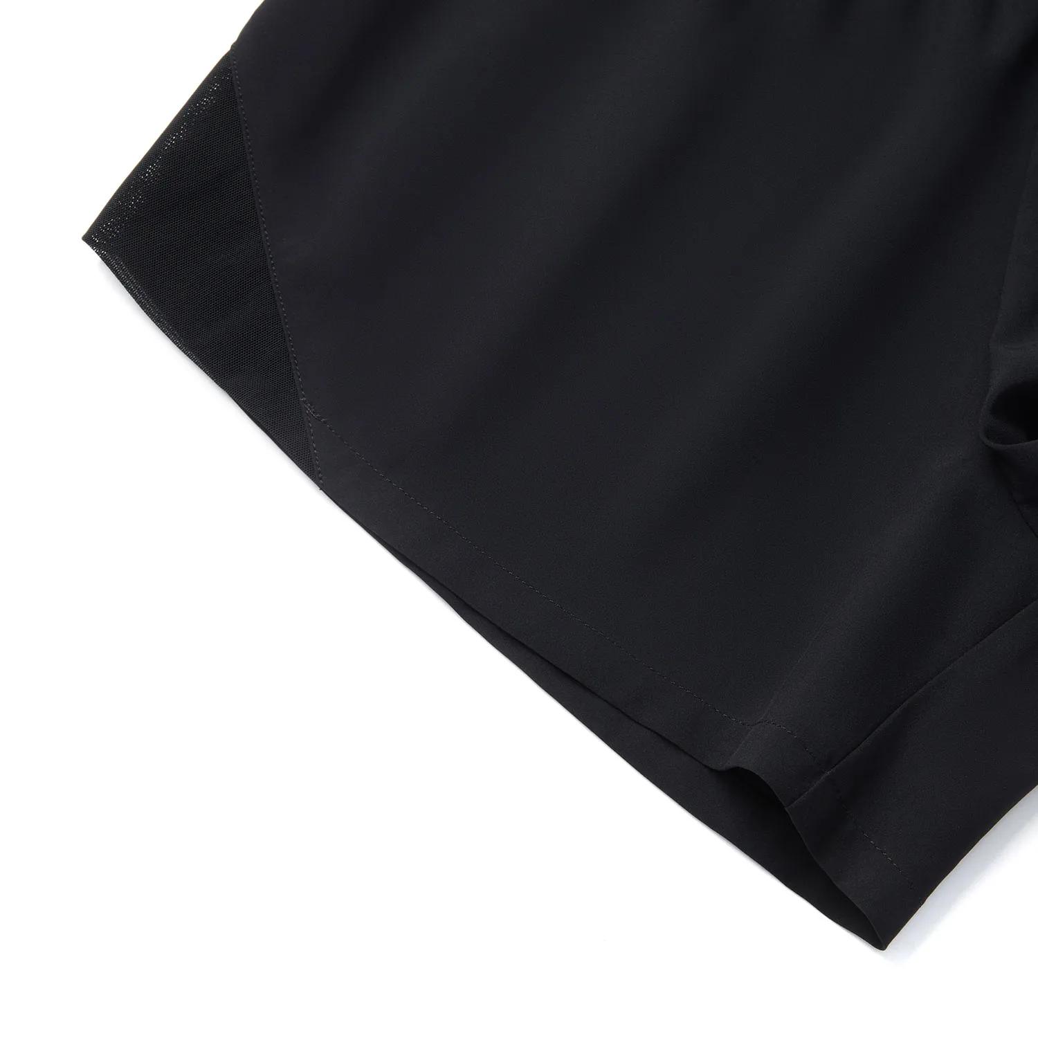 Li-ning short de course pour femme à sec 88% Polyester 12% élasthanne réfléchissant doublure de tail
