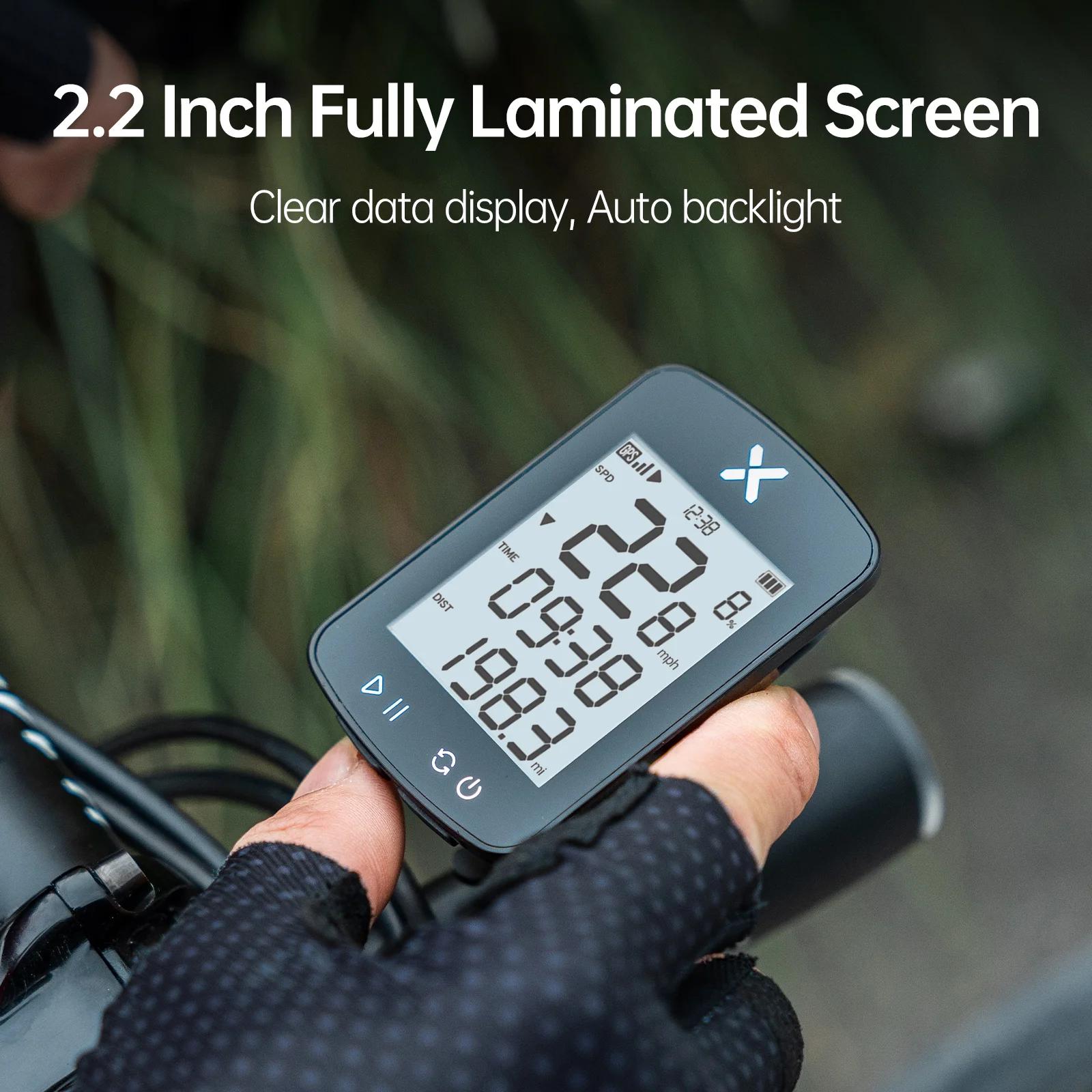 XOSS-Ordinateur de vélo NipGPS sans fil intelligent, IPX7, étanche, compteur de vitesse de type C, c