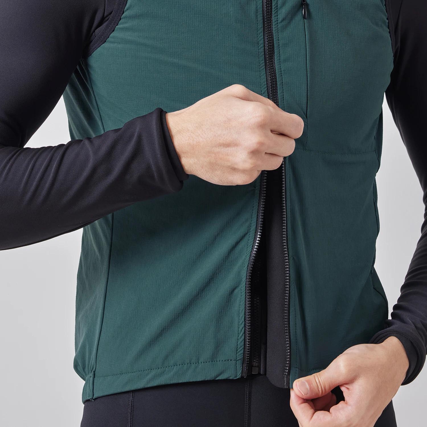 SPEXCEL 22 Explore hiver coupe-vent et thermique intérieur gilet de cyclisme 2 couches vêtements de