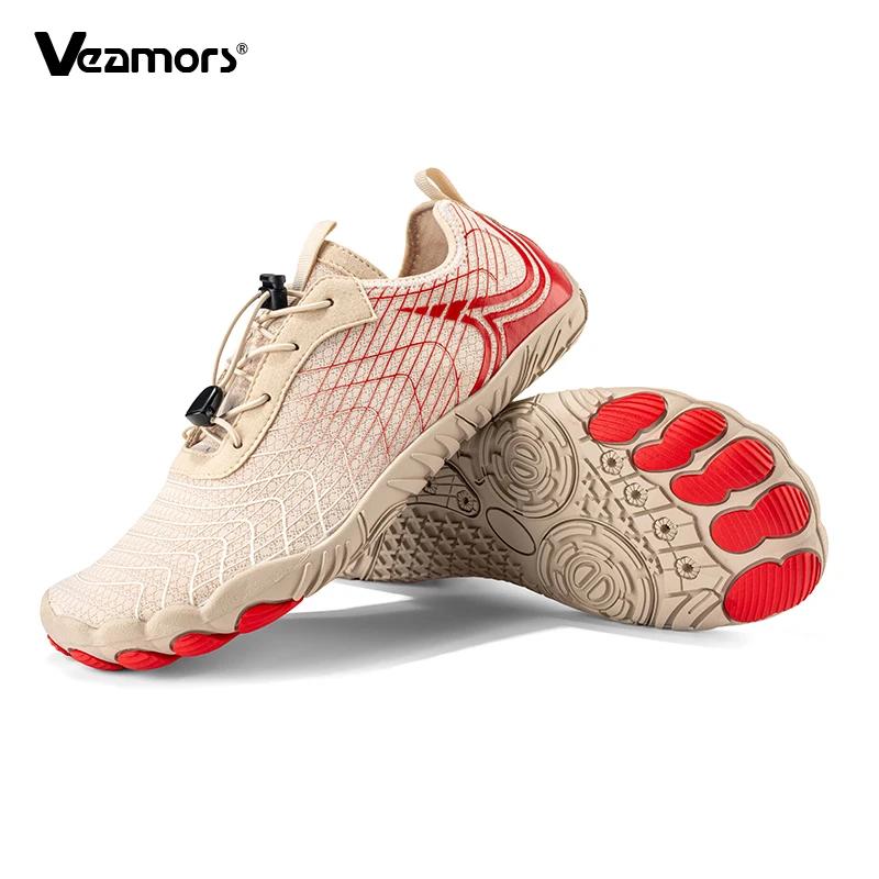 Chaussures de pataugeoire de plage pieds nus, chaussures de sport aquatiques respirantes à séchage r