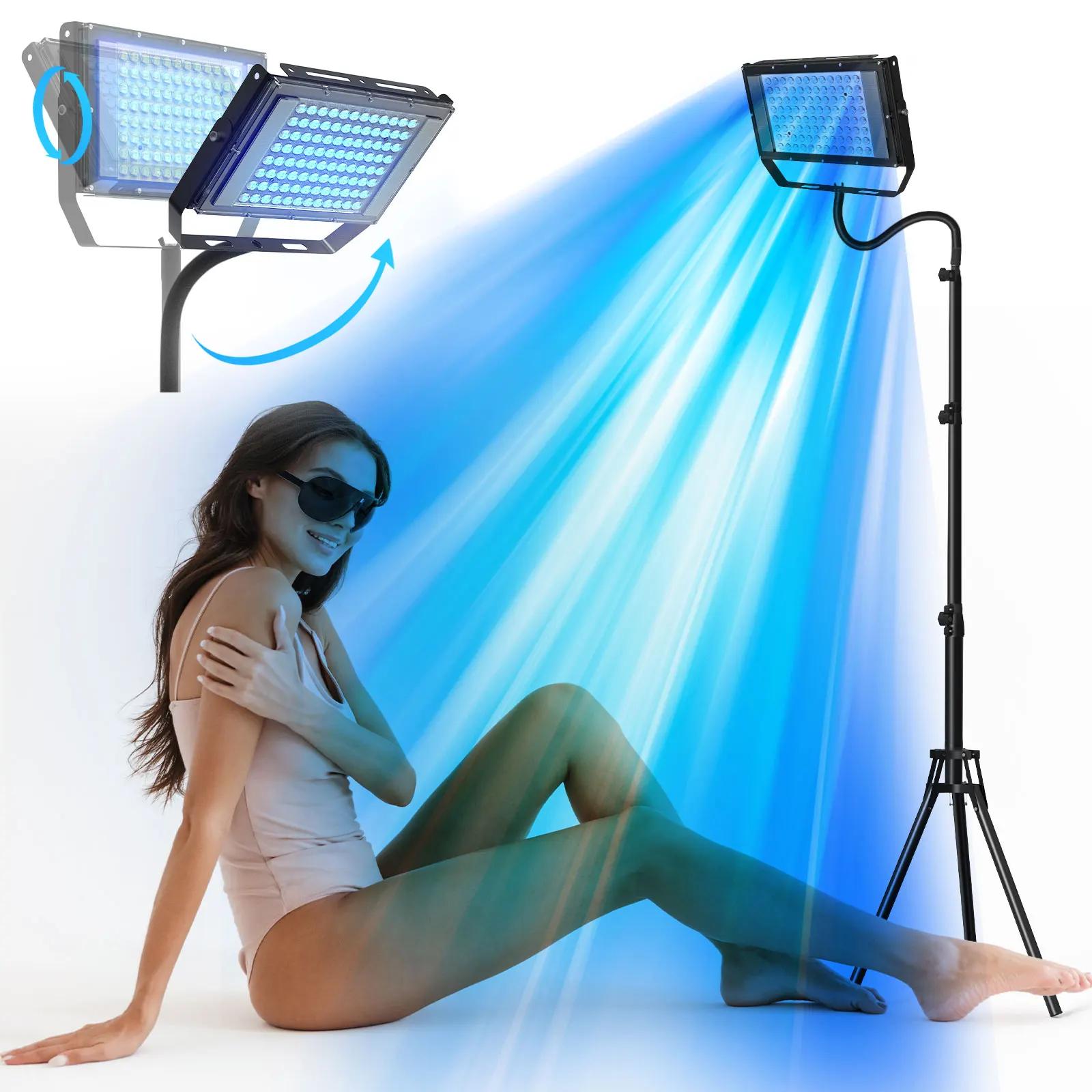 Lampe de bronzage ultraviolette 50W trépied lampe Solarium pour le corps de bronzage 48 pièces lampe