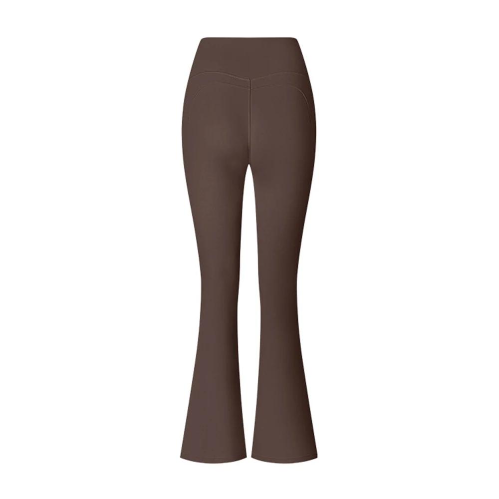 Femmes taille haute Leggings évasés Gym Fitness pantalons de Yoga entraînement course Sport Leggings