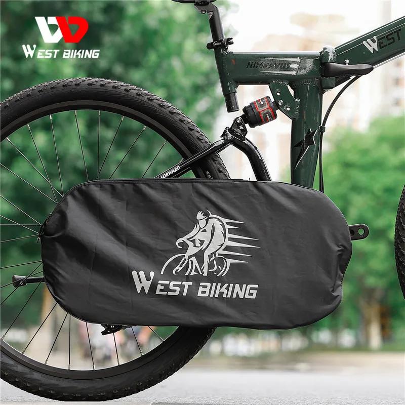 WEST BIKING – housse de Protection de chaîne de vélo, étanche à la poussière, pour vtt, vélo de rout