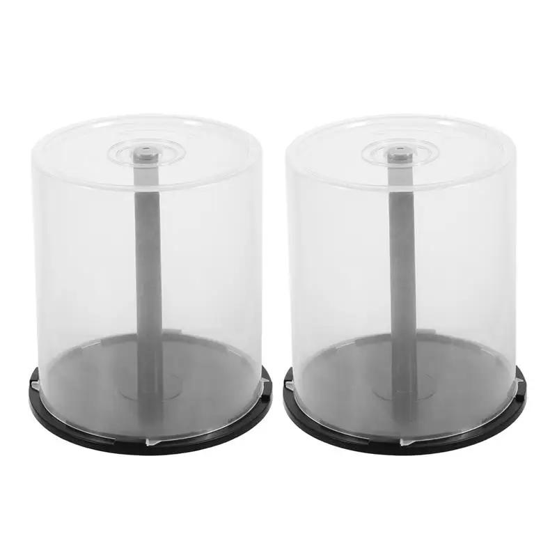 Support de stockage en plastique transparent pour CD et DVD, support de stockage pour CD et disque c