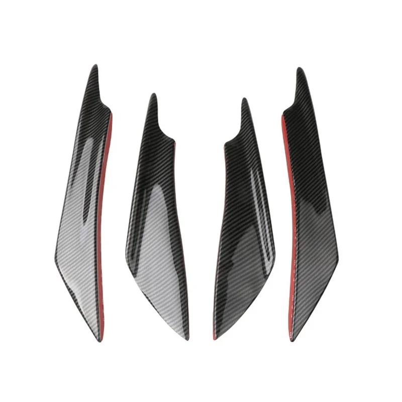 Séparateur d'aileron de lèvre de pare-choc avant de voiture universel, 4 pièces, becquet de corps Ca