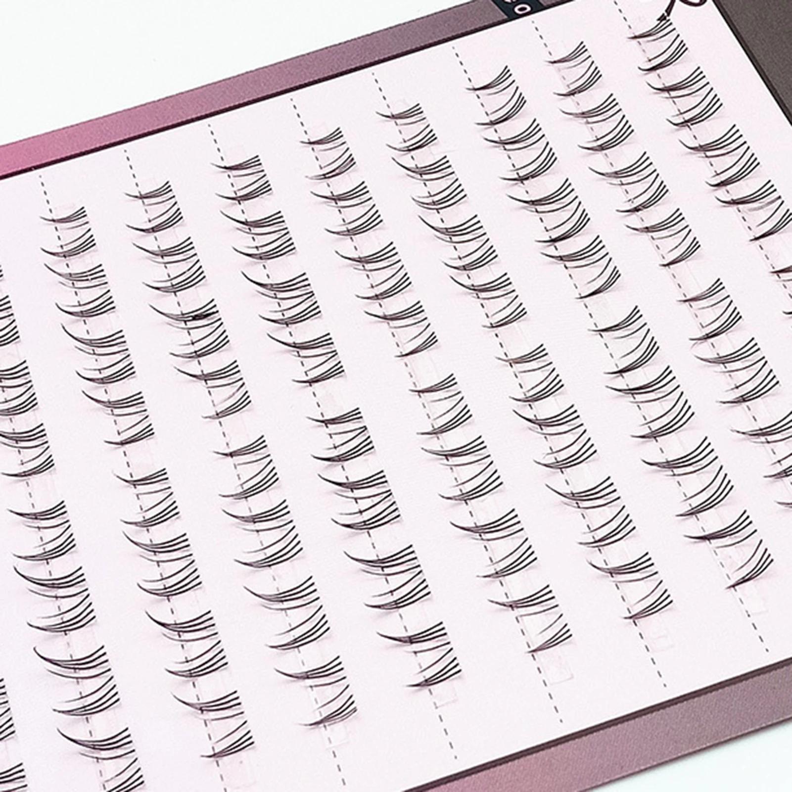 6-7mm Air cils inférieurs fée faux cils segmenté naturel sous cils Manga bas cils maquillage cils ou