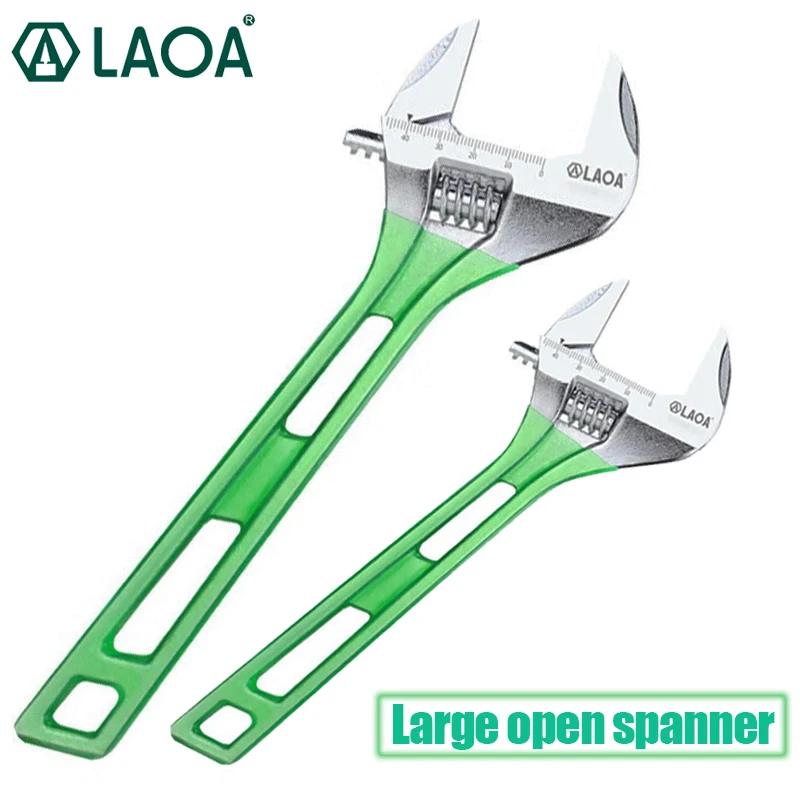LAOA grande clé réglable ouverte clé légère outils outil d'entretien ménager "