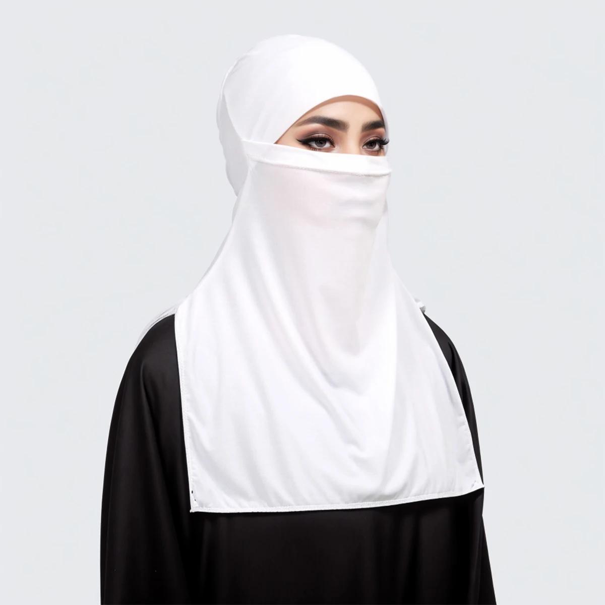 Nouveau plaine musulman ethnique écharpe femmes Hijab islamique musulman Hijab instantané Turban ara